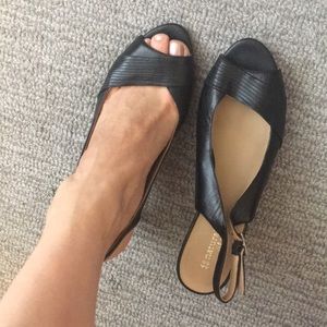 Naturalized size 9 heels - genuine leather comfy